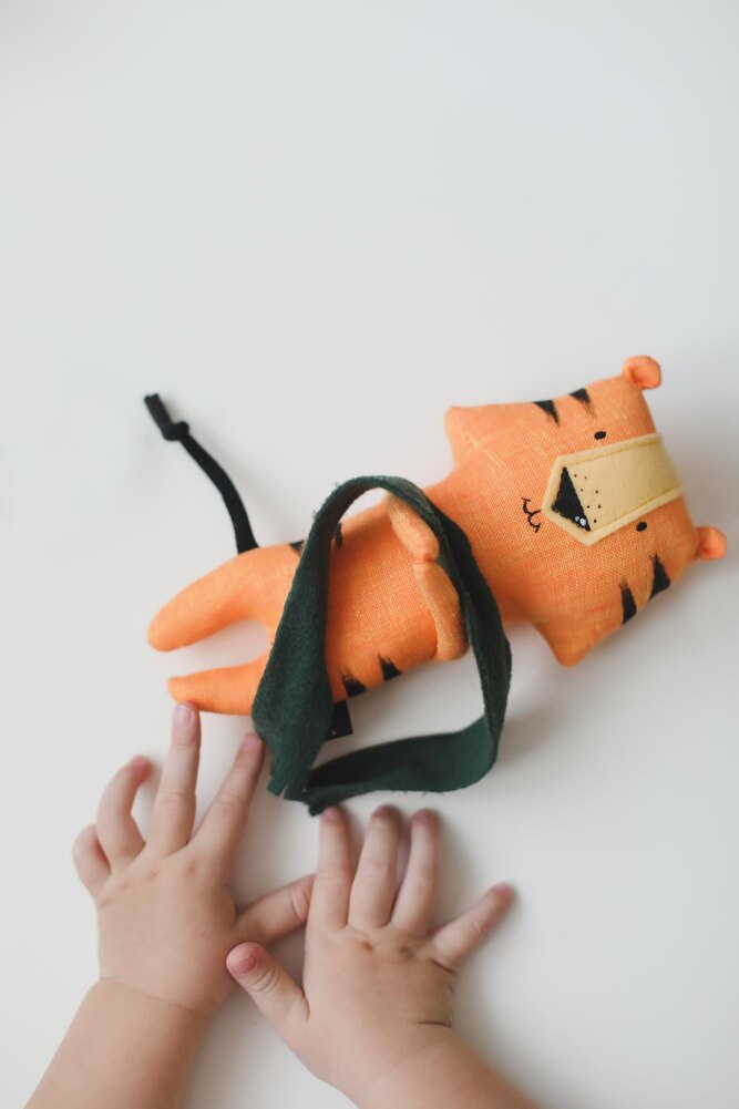 Pouncey the Plush Tiger