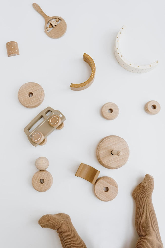 PurePlay Natural Wood Baby Toys
