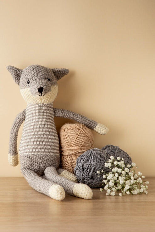 Crochet plush still life