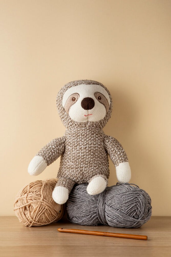 Crochet plush still life