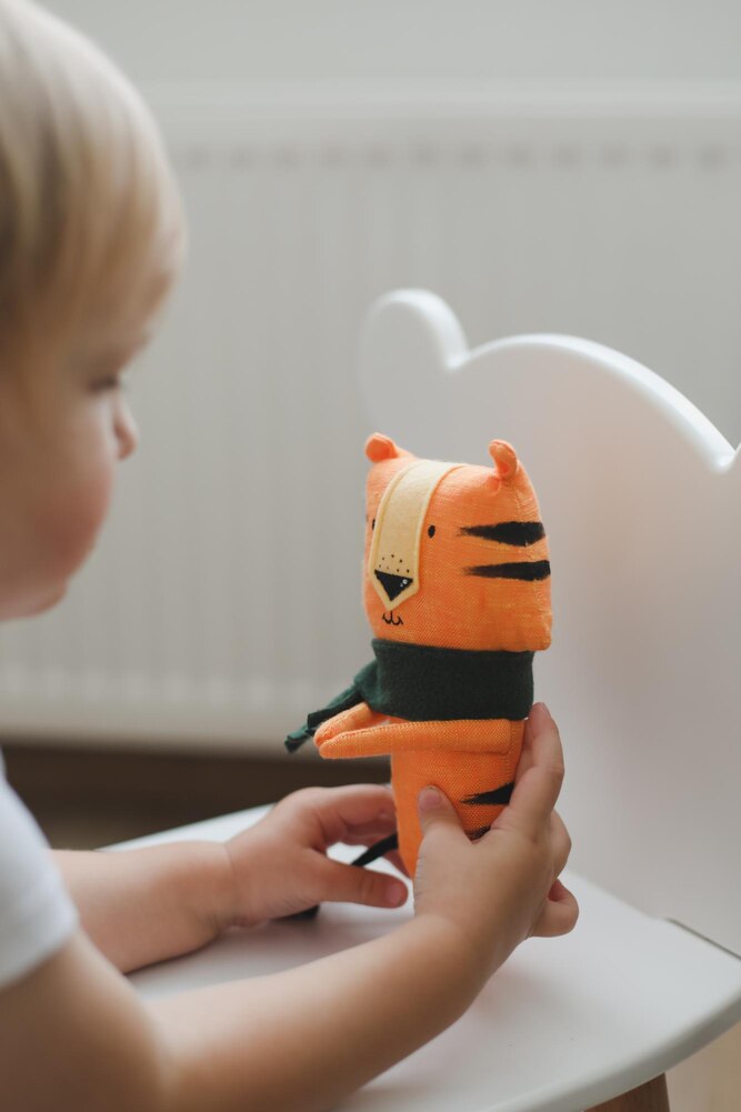 Pouncey the Plush Tiger