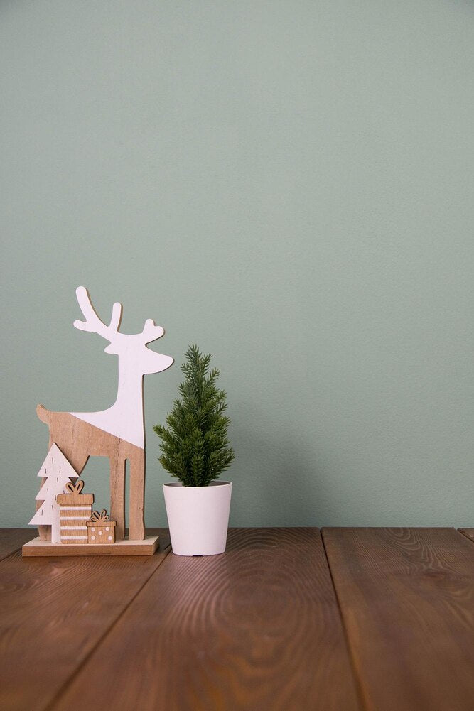 Hand-Carved Woodland Deer